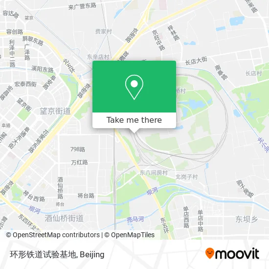 环形铁道试验基地 map