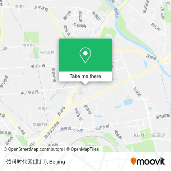 领科时代园(北门) map