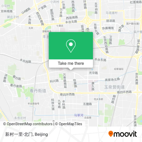 新村一里-北门 map