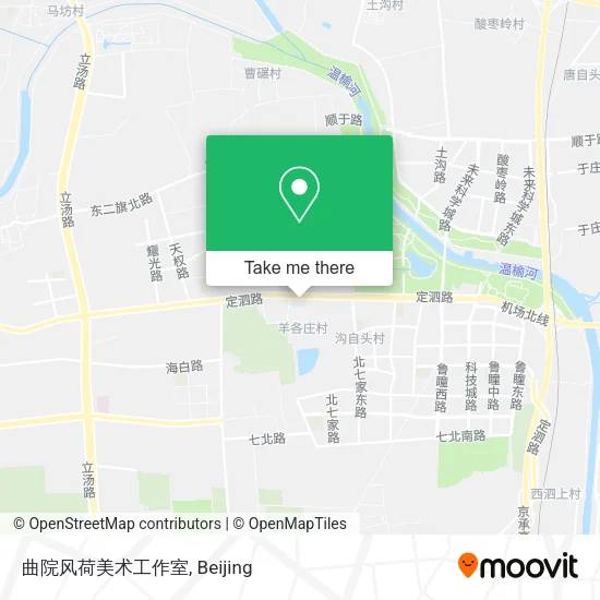 曲院风荷美术工作室 map