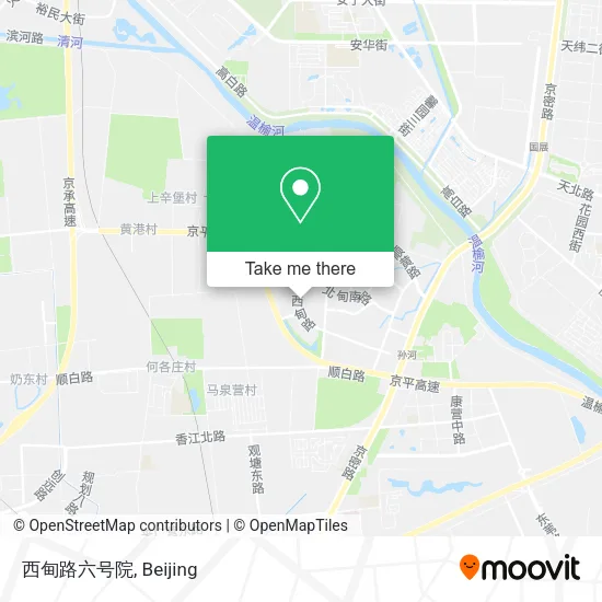 西甸路六号院 map