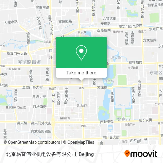 北京易普伟业机电设备有限公司 map