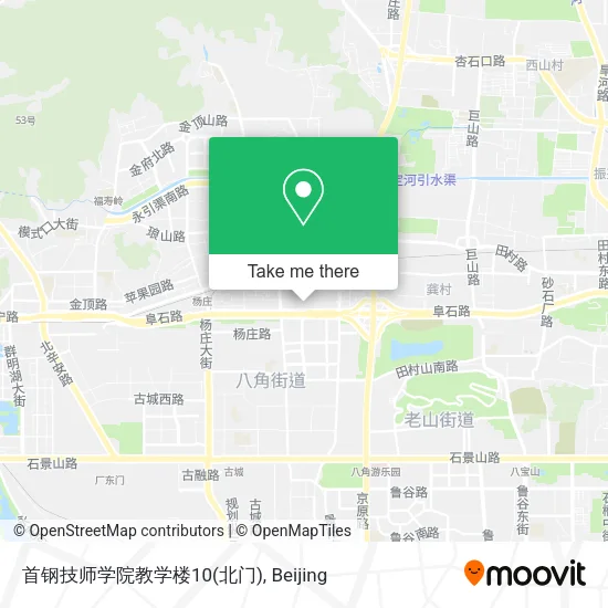 首钢技师学院教学楼10(北门) map