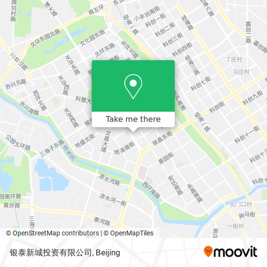 银泰新城投资有限公司 map