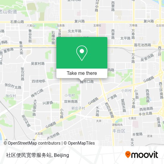 社区便民宽带服务站 map