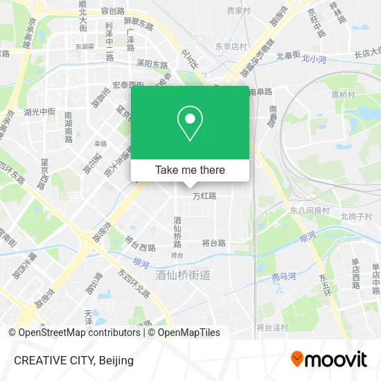 CREATIVE CITY map