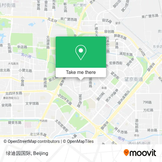 绿迪园国际 map