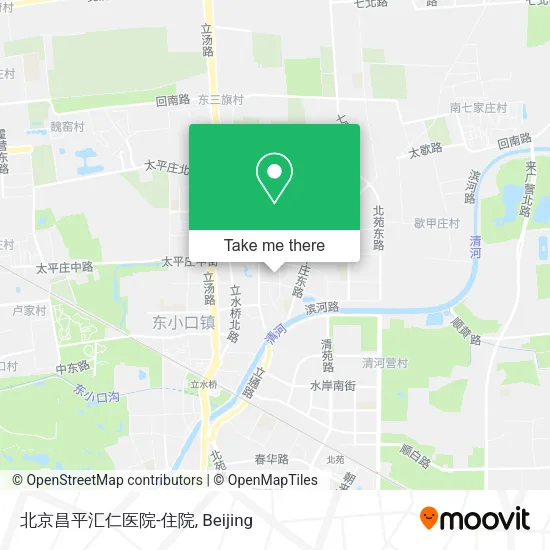 北京昌平汇仁医院-住院 map