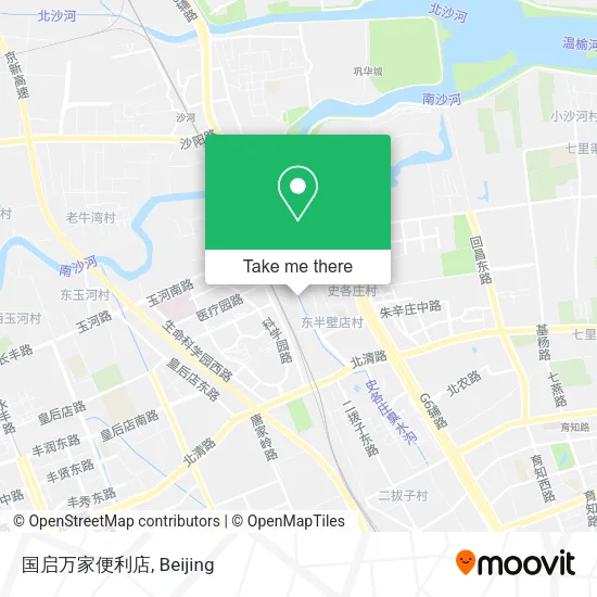 国启万家便利店 map