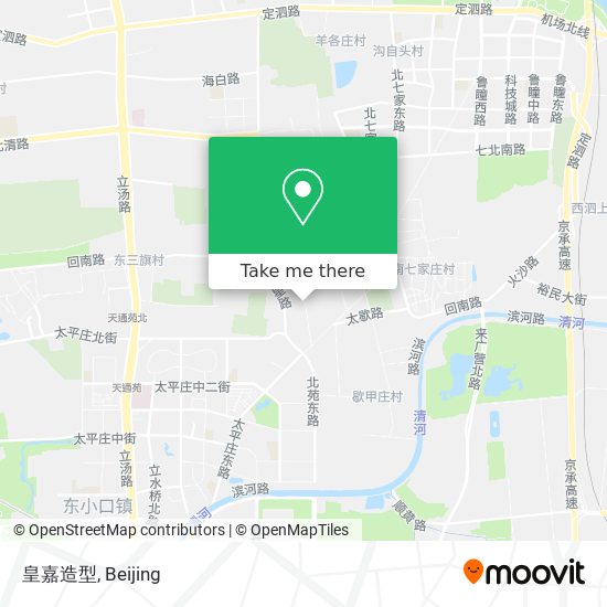 皇嘉造型 map