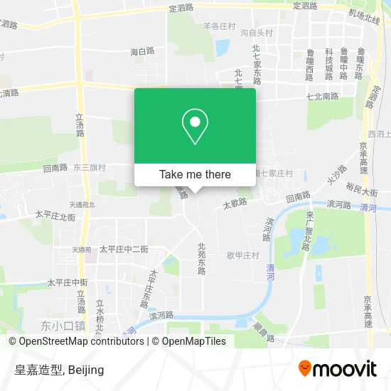 皇嘉造型 map