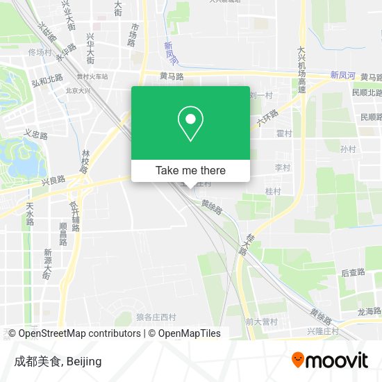 成都美食 map
