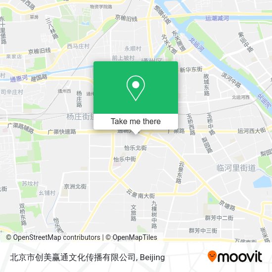 北京市创美赢通文化传播有限公司 map