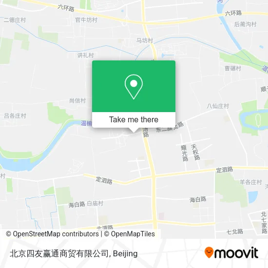 北京四友赢通商贸有限公司 map