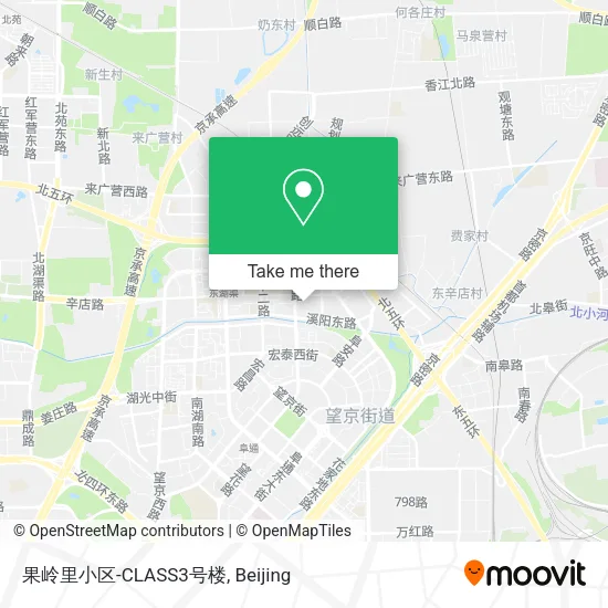 果岭里小区-CLASS3号楼 map