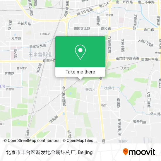 北京市丰台区新发地金属结构厂 map