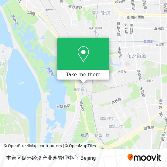 丰台区循环经济产业园管理中心 map