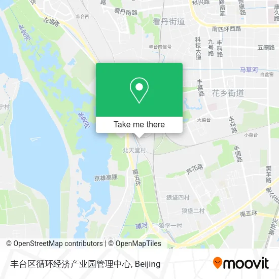 丰台区循环经济产业园管理中心 map