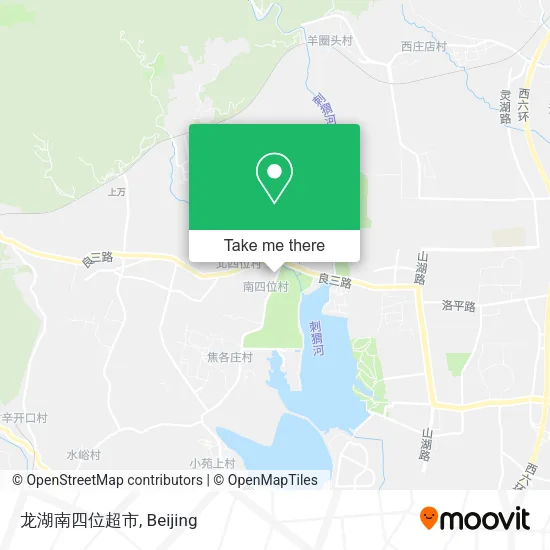 龙湖南四位超市 map