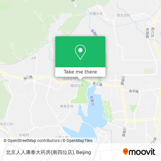 北京人人康泰大药房(南四位店) map