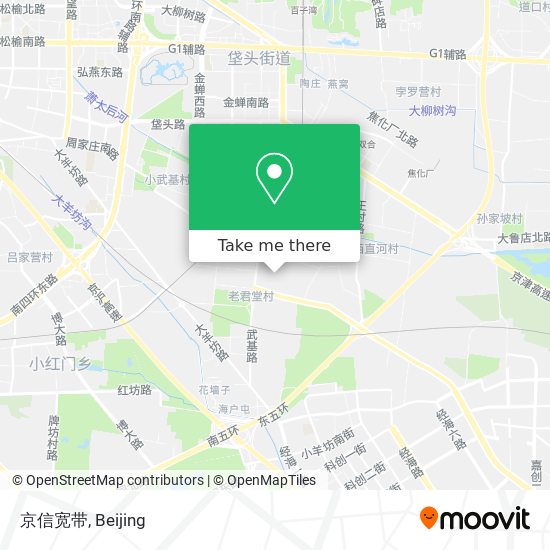 京信宽带 map