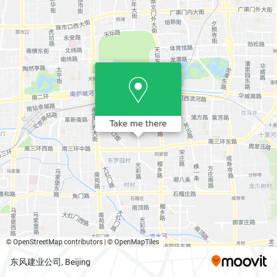 东风建业公司 map