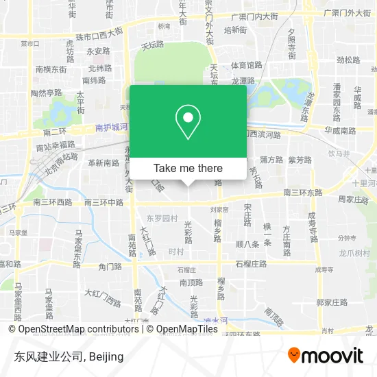 东风建业公司 map
