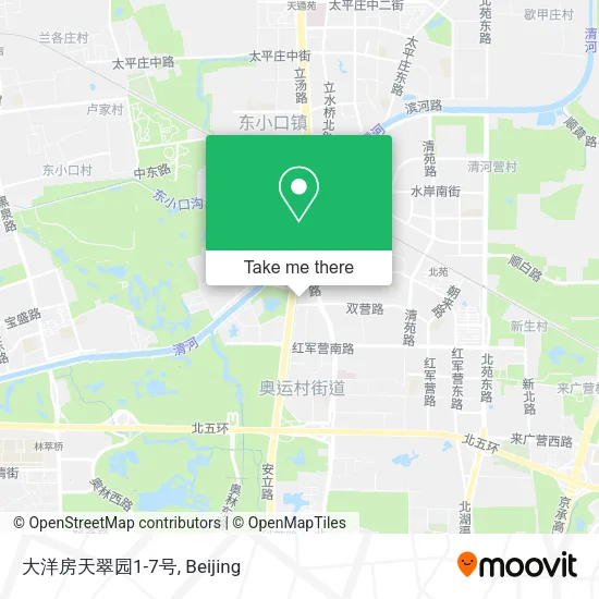 大洋房天翠园1-7号 map