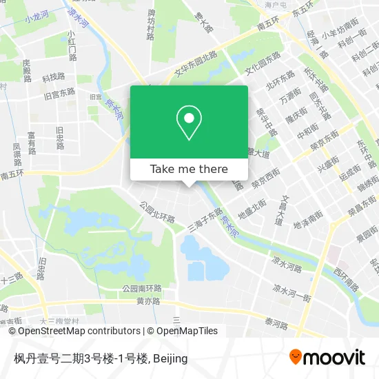 枫丹壹号二期3号楼-1号楼 map
