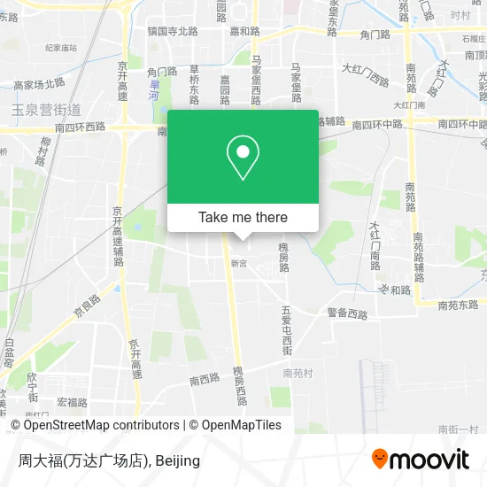 周大福(万达广场店) map