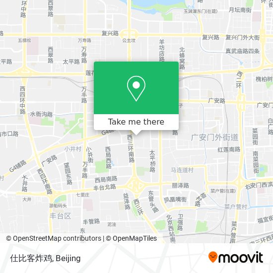 仕比客炸鸡 map
