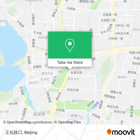 王化路口 map