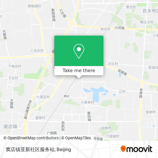 窦店镇亚新社区服务站 map