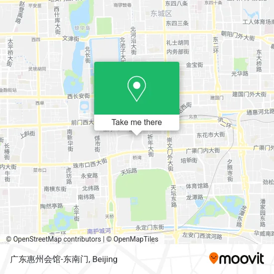 广东惠州会馆-东南门 map