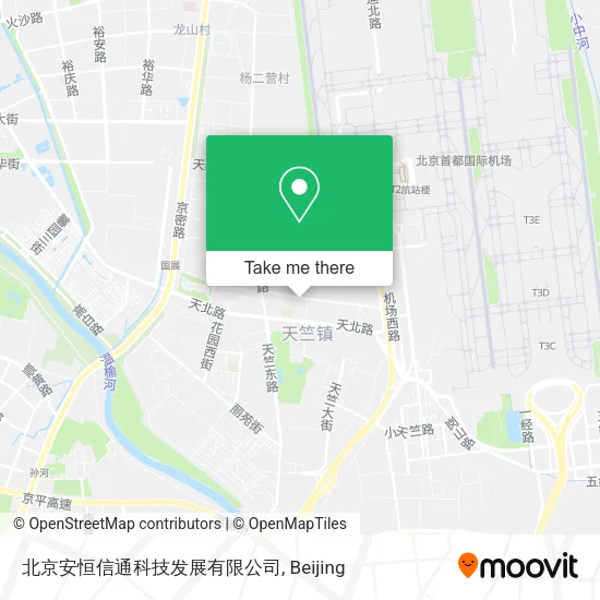 北京安恒信通科技发展有限公司 map