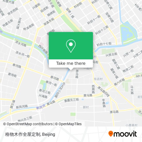 格物木作全屋定制 map