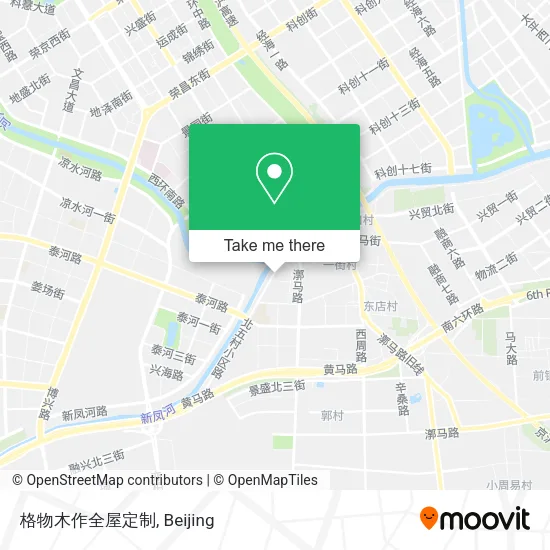格物木作全屋定制 map
