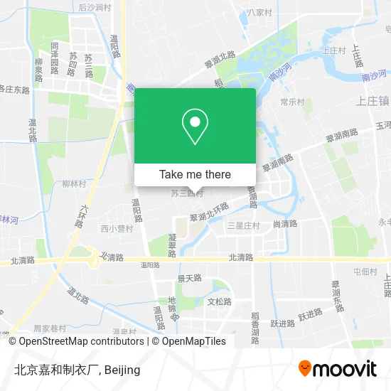 北京嘉和制衣厂 map