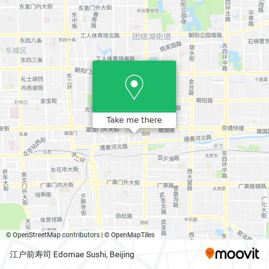 江户前寿司 Edomae Sushi map