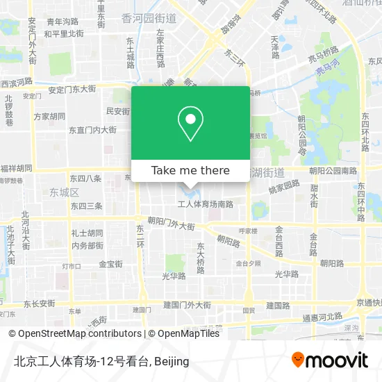 北京工人体育场-12号看台 map