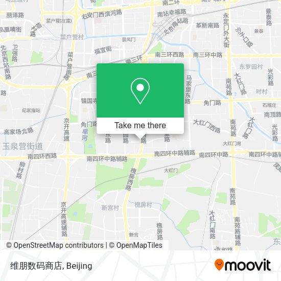 维朋数码商店 map