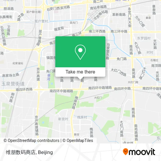 维朋数码商店 map