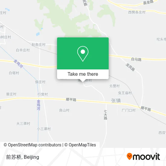 前苏桥 map