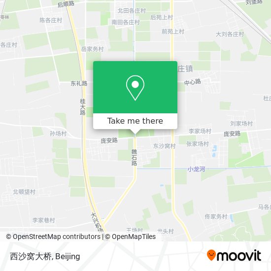 西沙窝大桥 map
