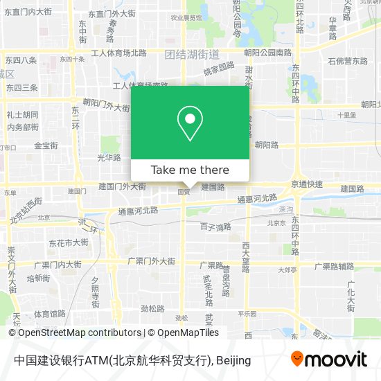 中国建设银行ATM(北京航华科贸支行) map