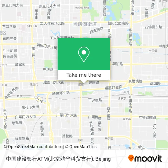 中国建设银行ATM(北京航华科贸支行) map