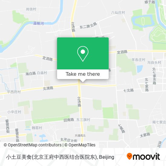 小土豆美食(北京王府中西医结合医院东) map
