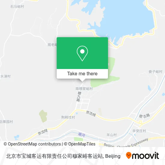 北京市宝城客运有限责任公司穆家峪客运站 map