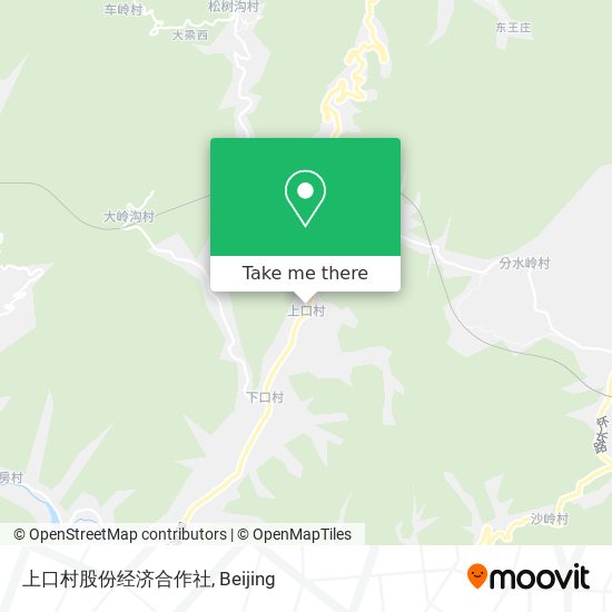 上口村股份经济合作社 map