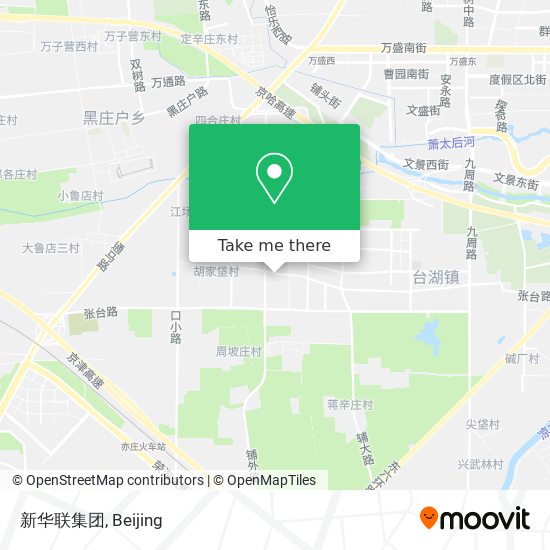新华联集团 map